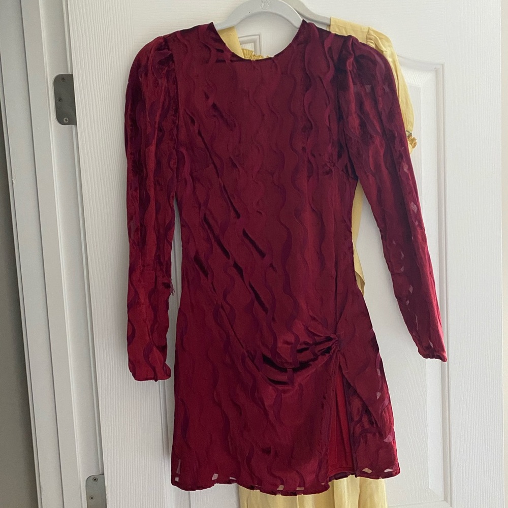Red dress